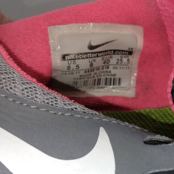 Women's Pre-owned "Nike Free Run 2" Running Shoes - sz. 8 1/2 - Picture 6 of 6